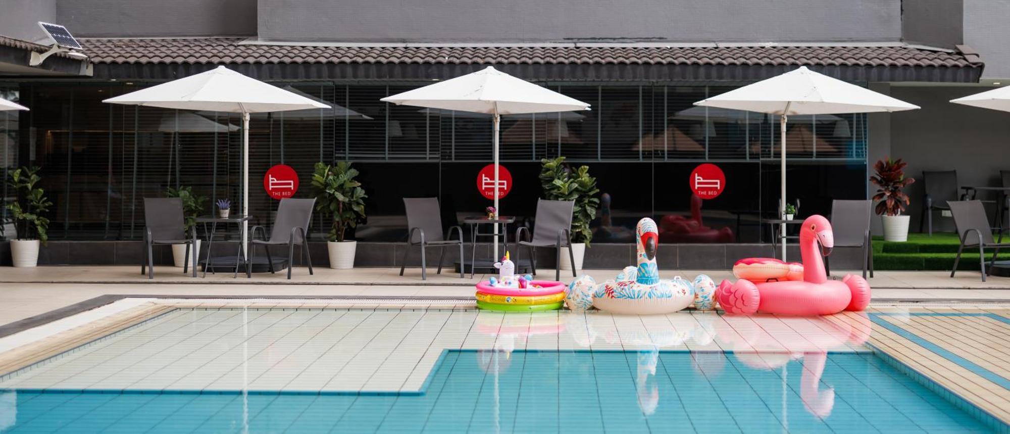 Hostel The Bed Bukit Bintang Kuala Lumpur Exterior foto